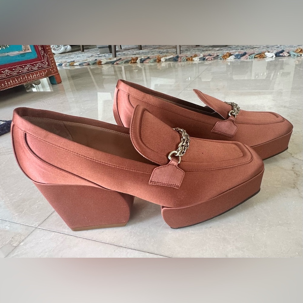 Zimmermann stacked couture heels - new